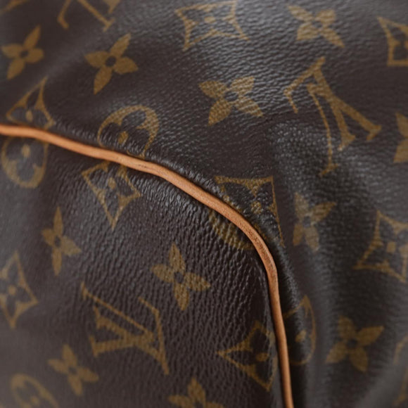 LOUIS VUITTON Monogram Keepall 55 Boston Bag M41424 LV Auth 189276V