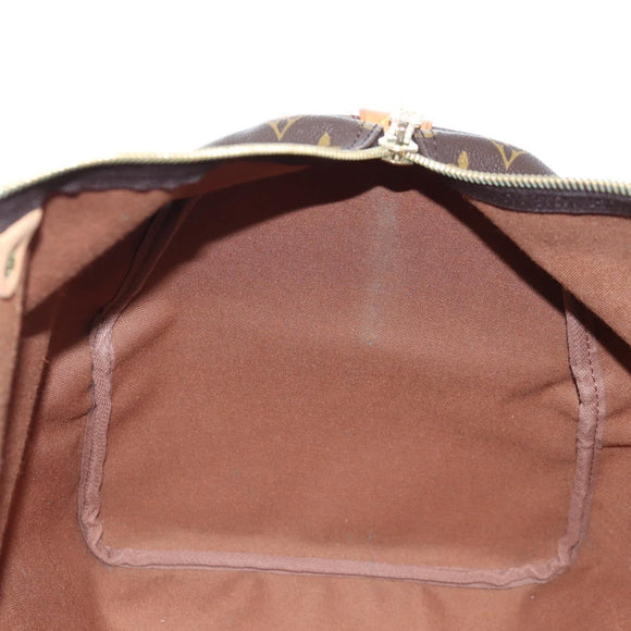 LOUIS VUITTON Monogram Keepall 55 Boston Bag M41424 LV Auth 189276V