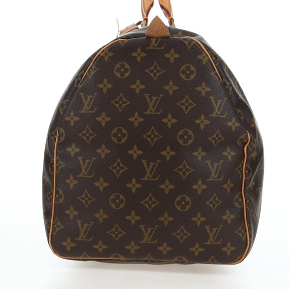 LOUIS VUITTON Monogram Keepall 55 Boston Bag M41424 LV Auth 189276V