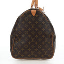 LOUIS VUITTON Monogram Keepall 55 Boston Bag M41424 LV Auth 189276V-4