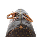 LOUIS VUITTON Monogram Keepall 55 Boston Bag M41424 LV Auth 189276V-7