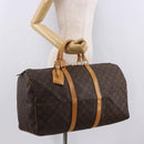 LOUIS VUITTON Monogram Keepall 50 Boston Bag M41426 LV Auth 189277A-22
