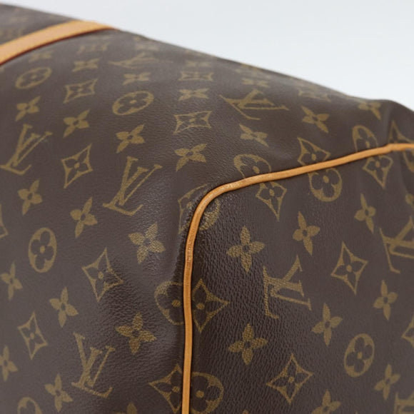 LOUIS VUITTON Monogram Keepall 55 Boston Bag M41424 LV Auth 189278V