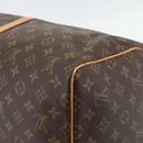 LOUIS VUITTON Monogram Keepall 55 Boston Bag M41424 LV Auth 189278V-12