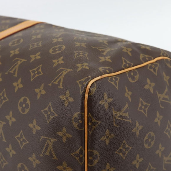LOUIS VUITTON Monogram Keepall 55 Boston Bag M41424 LV Auth 189278V