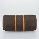 LOUIS VUITTON Monogram Keepall 55 Boston Bag M41424 LV Auth 189278V-9