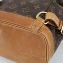 LOUIS VUITTON Monogram Montsouris MM Rugzak M51136 LV Auth 189280-17