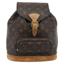 LOUIS VUITTON Monogram Montsouris MM Rugzak M51136 LV Auth 189280-13