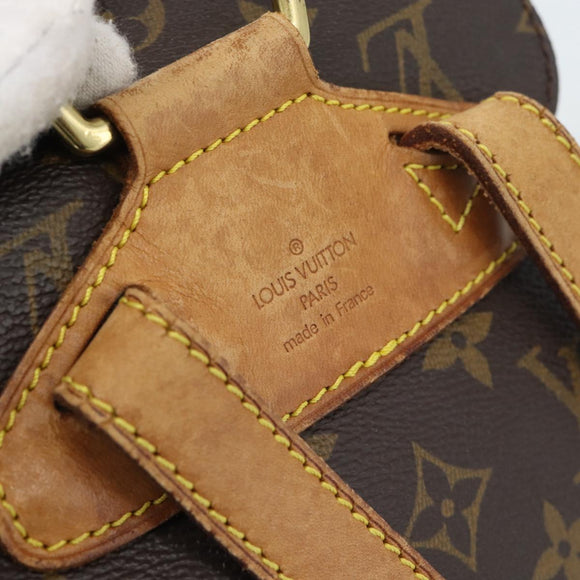LOUIS VUITTON Monogram Montsouris MM Rugzak M51136 LV Auth 189280