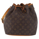 LOUIS VUITTON Monogram Petit Noe Shoulder Bag M42226 LV Auth 189283-13