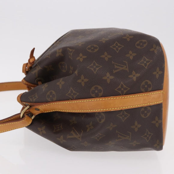 LOUIS VUITTON Monogram Petit Noe Shoulder Bag M42226 LV Auth 189283