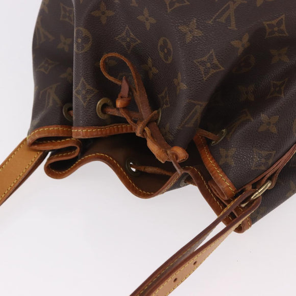 LOUIS VUITTON Monogram Petit Noe Shoulder Bag M42226 LV Auth 189283