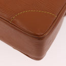 LOUIS VUITTON Epi Porte Documents Voyage Zipangu Gold M54478 Auth 189287-17
