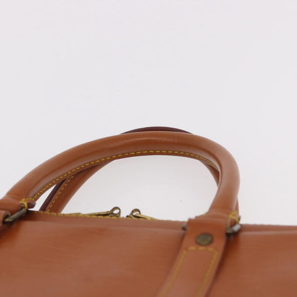 LOUIS VUITTON Epi Porte Documents Voyage Zipangu Gold M54478 Auth 189287