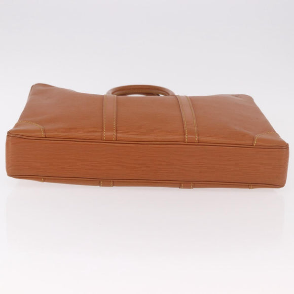 LOUIS VUITTON Epi Porte Documents Voyage Zipangu Gold M54478 Auth 189287