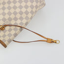 LOUIS VUITTON Damier Azur Neverfull MM Tote Bag N41605 LV Auth 189288-14