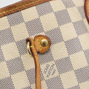 LOUIS VUITTON Damier Azur Neverfull MM Tote Bag N41605 LV Auth 189288-16