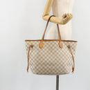 LOUIS VUITTON Damier Azur Neverfull MM Tote Bag N41605 LV Auth 189288-24