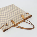 LOUIS VUITTON Damier Azur Neverfull MM Tote Bag N41605 LV Auth 189288-6