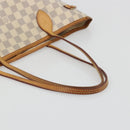 LOUIS VUITTON Damier Azur Neverfull MM Tote Bag N41605 LV Auth 189288-7