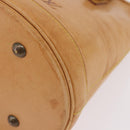 LOUIS VUITTON Nomad leather Bucket PM Shoulder Bag Beige M85001 LV Auth 189289-16