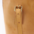 LOUIS VUITTON Nomad leather Bucket PM Shoulder Bag Beige M85001 LV Auth 189289-19