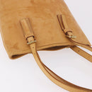 LOUIS VUITTON Nomad leather Bucket PM Shoulder Bag Beige M85001 LV Auth 189289-7