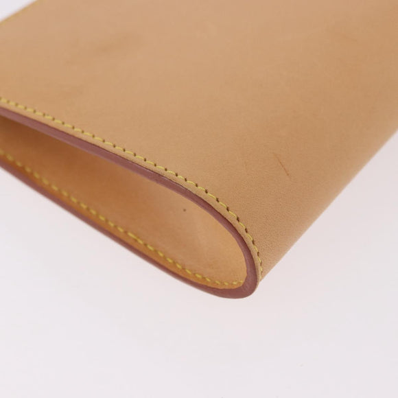 LOUIS VUITTON Nomad lederen Bucket PM Pouch Beige LV Auth 189290
