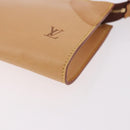 LOUIS VUITTON Nomad lederen Bucket PM Pouch Beige LV Auth 189290-16