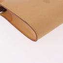 LOUIS VUITTON Nomad lederen Bucket PM Pouch Beige LV Auth 189290-17