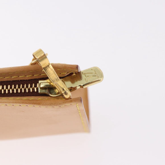 LOUIS VUITTON Nomad lederen Bucket PM Pouch Beige LV Auth 189290