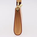 LOUIS VUITTON Nomad lederen Bucket PM Pouch Beige LV Auth 189290-4