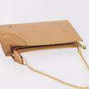 LOUIS VUITTON Nomad lederen Bucket PM Pouch Beige LV Auth 189290-6