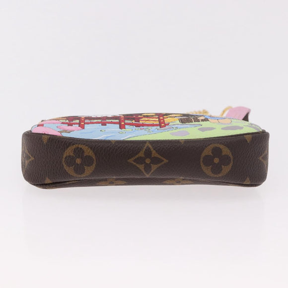 LOUIS VUITTON Vivienne Mini Pochette Accessoires Pouch M45905 LV Auth 189292SM