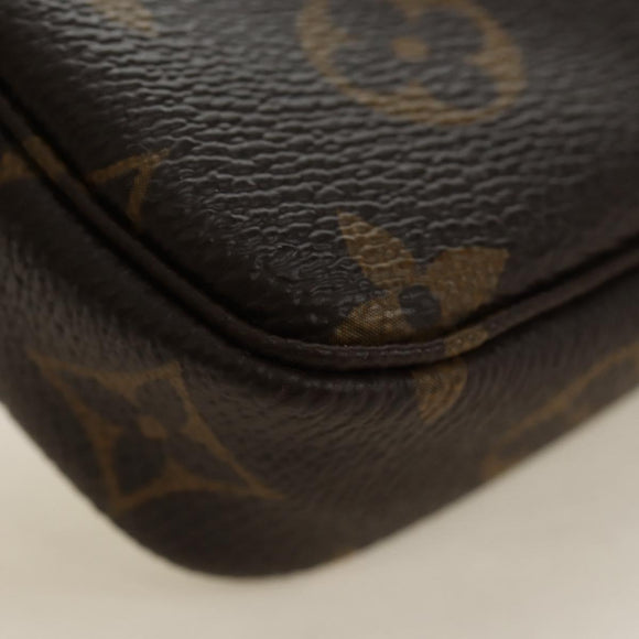 LOUIS VUITTON Monogram Vivienne Mini Pochette Accessoires M45905 Auth 189293SM