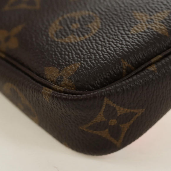 LOUIS VUITTON Monogram Vivienne Mini Pochette Accessoires M45905 Auth 189293SM
