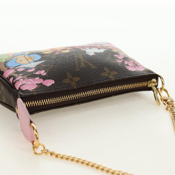 LOUIS VUITTON Monogram Vivienne Mini Pochette Accessoires M45905 Auth 189293SM