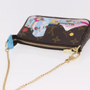 LOUIS VUITTON Vivienne Mini Pochette Accessoires Pouch M81637 LV Auth 189294SM-6