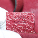 GUCCI GG Canvas Horsebit Hand Bag Pink Gold 120984 Auth 189295V-11