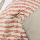 CHANEL Matelasse Shoulder Bag Canvas Pink Gold CC Auth 189308-15