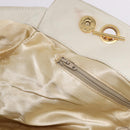 CHANEL Matelasse Shoulder Bag Canvas Pink Gold CC Auth 189308-20