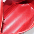 CHANEL Matelasse Reprint Tote Bag Caviar Skin Red CC Auth 189312SAV-10