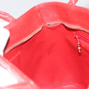 CHANEL Matelasse Reprint Tote Bag Caviar Skin Red CC Auth 189312SAV-20