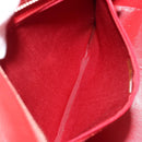 CHANEL Matelasse Reprint Tote Bag Caviar Skin Red CC Auth 189312SAV-22