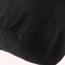 PRADA Shoulder Bag Nylon Black Silver Auth 189321A-15