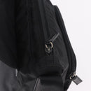 PRADA Shoulder Bag Nylon Black Silver Auth 189321A-20