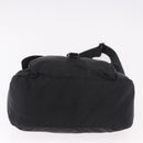 PRADA Shoulder Bag Nylon Black Silver Auth 189321A-5
