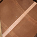 CELINE Macadam Canvas Boston Bag PVC Leather Brown Gold Auth 189325-11