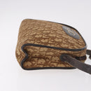 Christian Dior Trotter Canvas Shoulder Bag Beige Auth 189328-4