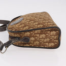 Christian Dior Trotter Canvas Shoulder Bag Beige Auth 189328-5
